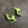 Accrocheuse Noire Désinvolte Sandales Femme 2020 12 cm Talons Aiguilles Peep Toes / Bout Ouvert Sandales