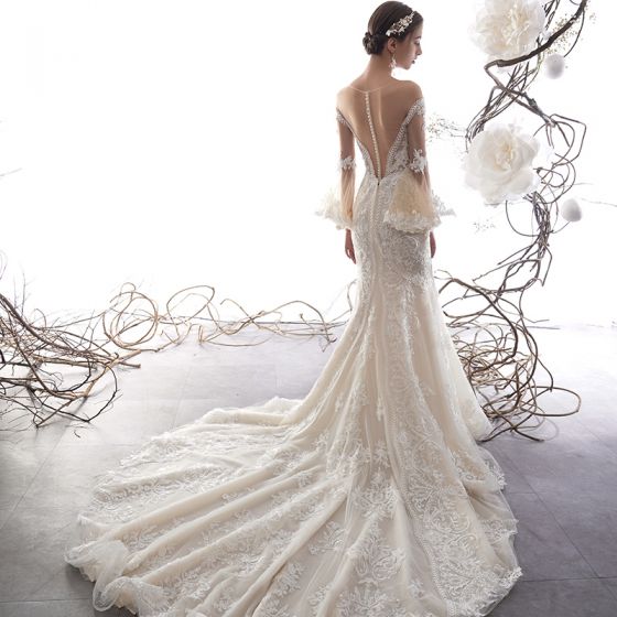 Trumpet/ Mermaid Wedding Dresses