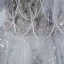 Schöne Grau Ballkleider 2020 Ballkleid Spaghettiträger Ärmellos Perlenstickerei Pailletten Sweep / Pinsel Zug Rüschen Rückenfreies Festliche Kleider
