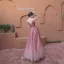 Sexy Burgundy Prom Dresses 2020 A-Line / Princess Spaghetti Straps Sleeveless Beading Rhinestone Floor-Length / Long Ruffle Backless Formal Dresses