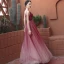 Sexy Burgundy Prom Dresses 2020 A-Line / Princess Spaghetti Straps Sleeveless Beading Rhinestone Floor-Length / Long Ruffle Backless Formal Dresses