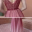 Sexy Burgundy Prom Dresses 2020 A-Line / Princess Spaghetti Straps Sleeveless Beading Rhinestone Floor-Length / Long Ruffle Backless Formal Dresses