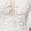 Luxe Champagne Transparentes La Mariée Robe De Mariée 2020 Princesse Encolure Dégagée Sans Manches Appliques En Dentelle Perlage Perle Cathedral Train Volants