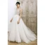 Charmant Ivory / Creme Strand Sommer Brautkleider / Hochzeitskleider 2020 A Linie Spaghettiträger V-Ausschnitt Ärmellos Rückenfreies Perlenstickerei Kapelle-Schleppe Rüschen