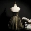 Fashion Black Homecoming Graduation Dresses 2020 A-Line / Princess Spaghetti Straps Sleeveless Rhinestone Sash Short Ruffle Backless Formal Dresses