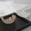 Vintage / Originale Doré Tiare Accessoire Cheveux Mariage 2020 Alliage Faux Diamant Perle Mariage Accessorize