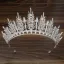 Fine Blad Tiara Har Tilbehor 2020 Legering Perle Rhinestone Bryllup Tilbehør