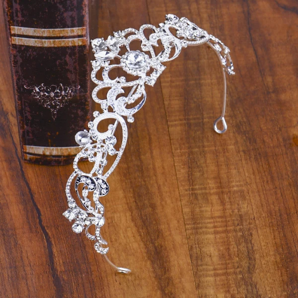 Chic / Belle Or Rose Tiare Accessoire Cheveux Mariage 2020 Alliage Faux Diamant Mariage Accessorize
