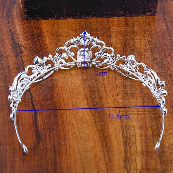 Chic / Belle Or Rose Tiare Accessoire Cheveux Mariage 2020 Alliage Faux Diamant Mariage Accessorize