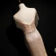Scintillantes Champagne Doré Paillettes Robe De Soirée 2020 Trompette / Sirène Transparentes Encolure Dégagée Sans Manches Perlage Gland Longue Dos Nu Robe De Ceremonie