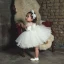 Elegant White Organza Birthday Flower Girl Dresses 2020 Ball Gown Scoop Neck Sleeveless Beading Sash Short Ruffle Wedding Party Dresses