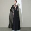Chinese style Black Cheongsam / Qipao Evening Dresses  2020 Trumpet / Mermaid High Neck Long Sleeve Appliques Embroidered Split Front Floor-Length / Long Formal Dresses