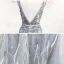 Haut de Gamme Doré Robe De Soirée 2020 Trompette / Sirène Col v profond Sans Manches Ceinture Perlage Paillettes Longue Volants Dos Nu Robe De Ceremonie