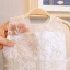 Chic / Beautiful Ivory Flower Girl Dresses 2020 Ball Gown Scoop Neck Sleeveless Appliques Lace Bow Short Ruffle Wedding Party Dresses