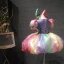 Fairytale Rainbow Birthday Flower Girl Dresses 2020 Ball Gown Scoop Neck Puffy Short Sleeve Multi-Colors Sequins Short Wedding Party Dresses