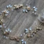 Vintage Guld Pannband Brud Huvudbonad 2020 Metall Snörning Rhinestone Blomma Brud Hårsmycken Tillbehör