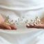 Elegant Gold Headbands Bridal Hair Accessories 2020 Metal Lace-up Rhinestone Headpieces Bridal Accessories