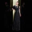 Scintillantes Noire Paillettes Robe De Soirée 2020 Trompette / Sirène Encolure Carrée Une épaule Manches Courtes Longue Volants Dos Nu Robe De Ceremonie
