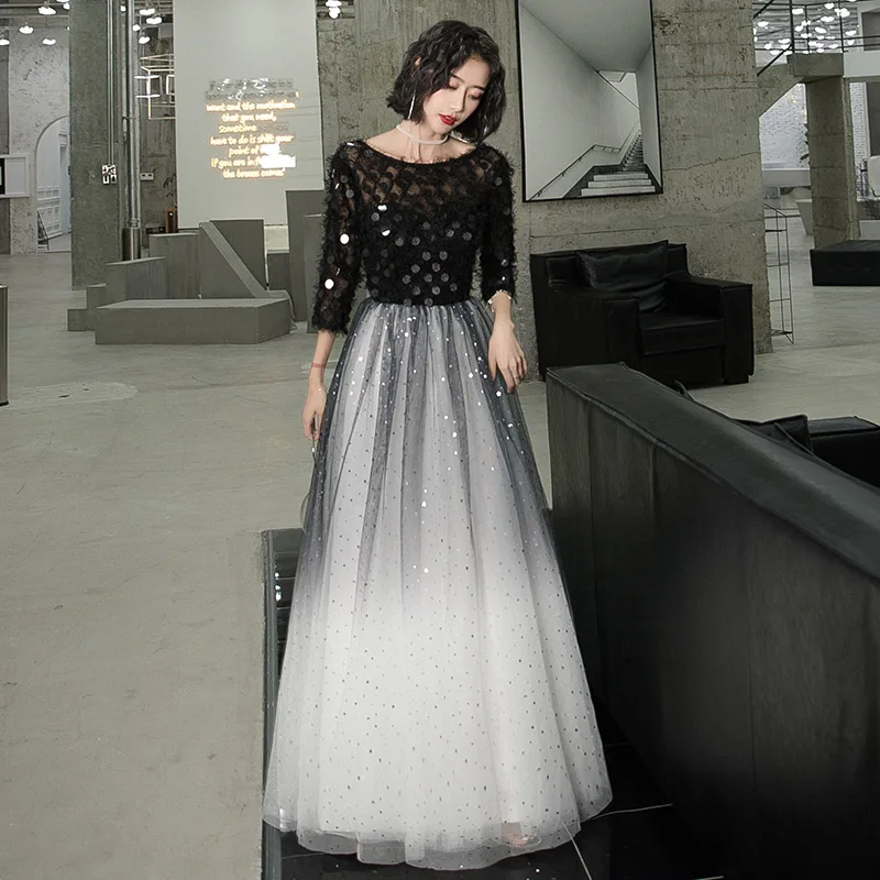 knee length dresses for ladies Floor Length Deep V Neck Wholesale Formal Dresses main image 1