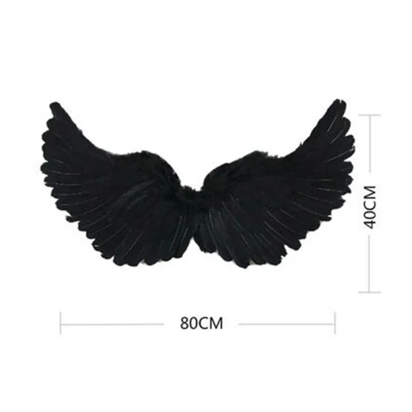 Halloween Cosplay Black Flower Girl Dresses 2020 Sheath / Fit High Neck 1/2 Sleeves Rhinestone Floor-Length / Long Ruffle