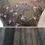 Elegante Grau Durchsichtige Ballkleider 2020 A Linie Rundhalsausschnitt Ärmellos Pailletten Perlenstickerei Sweep / Pinsel Zug Rüschen Rückenfreies Festliche Kleider