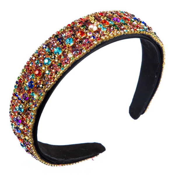 Fashion Multi-Colors Rhinestone Hair Hoop 2020 Headpieces Accessories