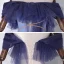 Fashion Sky Blue Dancing Prom Dresses 2020 Ball Gown Off-The-Shoulder Short Sleeve Beading Glitter Tulle Floor-Length / Long Ruffle Backless Formal Dresses
