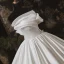 Simple Luxe Ivoire Satin La Mariée Robe De Mariée 2020 Robe Boule Bustier Sans Manches Dos Nu Cathedral Train Volants
