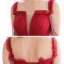Chic / Belle Bordeaux Dansant Robe De Bal 2020 Princesse Bretelles Spaghetti Sans Manches Perlage Longue Volants Dos Nu Robe De Ceremonie