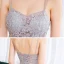 Illusion Grey Dancing Prom Dresses 2020 A-Line / Princess Spaghetti Straps Sleeveless Appliques Lace Beading Glitter Tulle Floor-Length / Long Ruffle Backless Formal Dresses
