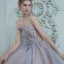 Elegant Lavendel Dancing Ballkjoler 2020 Prinsesse Kjæreste Uten Ermer Beading Glitter Tyll Lange Buste Ryggløse Formelle Kjoler