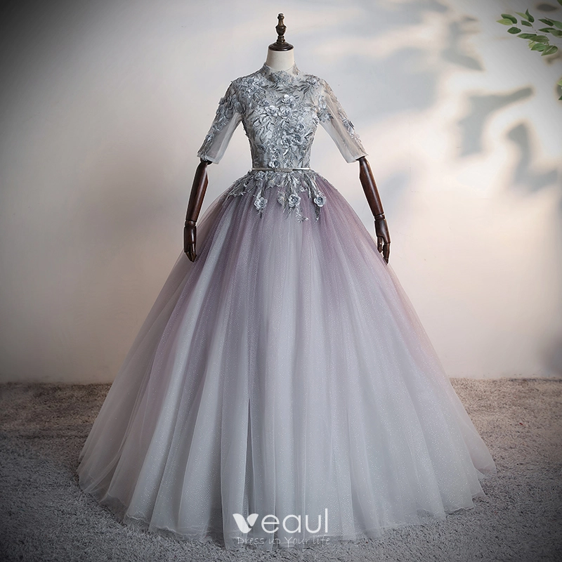 Pearls Sashes High Neck Appliques Homecoming Dress Pearls Sashes High Neck Appliques Homecoming Dress