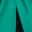 Schlicht Dunkelgrün Satin Tanzen Ballkleider 2020 A Linie Off Shoulder Kurze Ärmel Metall Stoffgürtel Gespaltete Front Lange Rückenfreies Festliche Kleider