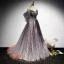 Fancy Drue Ballkjoler 2020 Prinsesse Kjæreste Uten Ermer Beading Glitter Tyll Feie Tog Buste Ryggløse Formelle Kjoler
