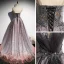 Fancy Drue Ballkjoler 2020 Prinsesse Kjæreste Uten Ermer Beading Glitter Tyll Feie Tog Buste Ryggløse Formelle Kjoler