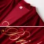 Modest / Simple White Velour V-Neck Long Sleeve Wedding Bridal Bridesmaid Winter Robes 2020 Sash Embroidered