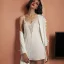 Sexy White Wedding Bridal Bridesmaid V-Neck 3/4 Sleeve Silk Robes 2020 Appliques Lace Sash