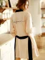 Fashion Black V-Neck 3/4 Sleeve Wedding Bridal Bridesmaid Silk Robes 2020 Embroidered Sash
