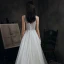 Eleganckie Szary Taniec Sukienki Na Bal 2020 Princessa V-Szyja Bez Rękawów Frezowanie Cekiny Podział Przodu Trenem Sweep Wzburzyć Bez Pleców Sukienki Wizytowe