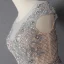 Illusion Champagne Transparentes Tapis rouge Robe De Soirée 2020 Trompette / Sirène Encolure Dégagée Sans Manches Perlage Faux Diamant Plumes Train De Balayage Volants Robe De Ceremonie