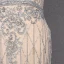 Illusion Champagne Transparentes Tapis rouge Robe De Soirée 2020 Trompette / Sirène Encolure Dégagée Sans Manches Perlage Faux Diamant Plumes Train De Balayage Volants Robe De Ceremonie
