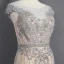 Illusion Champagne Transparentes Tapis rouge Robe De Soirée 2020 Trompette / Sirène Encolure Dégagée Sans Manches Perlage Faux Diamant Plumes Train De Balayage Volants Robe De Ceremonie