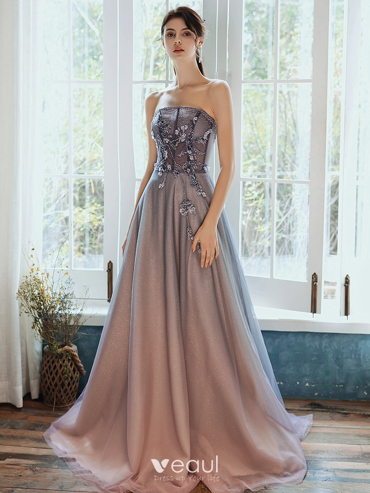 Strapless dress hotsell with shawl