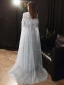 Haut de Gamme Gris Transparentes Tapis rouge Robe De Soirée Avec Châle 2020 Princesse Encolure Dégagée Sans Manches Plumes Perlage Paillettes Train De Balayage Volants Robe De Ceremonie