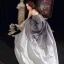 Sexy Bleu Marine Dégradé De Couleur Transparentes Robe De Bal 2020 Princesse Bretelles Spaghetti Sans Manches Appliques En Dentelle Perlage Glitter Polyester Longue Dos Nu