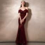 Scintillantes Or Rose Paillettes Robe De Soirée 2020 Trompette / Sirène Bretelles Spaghetti Manches Courtes Longue Volants Dos Nu Robe De Ceremonie