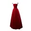 Chic / Beautiful Burgundy Dancing Prom Dresses 2021 A-Line / Princess Shoulders Sleeveless Beading Floor-Length / Long Ruffle Backless Formal Dresses
