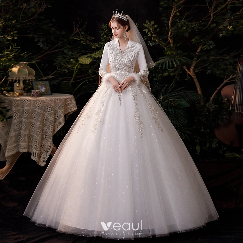 Affordable winter sale wedding dresses