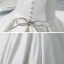 Erschwinglich Muslimisches Ivory / Creme Satin Winter Hochzeits Brautkleider / Hochzeitskleider 2021 Ballkleid V-Ausschnitt Lange Ärmel Applikationen Spitze Perlenstickerei Perle Kathedrale Schleppe Rüschen