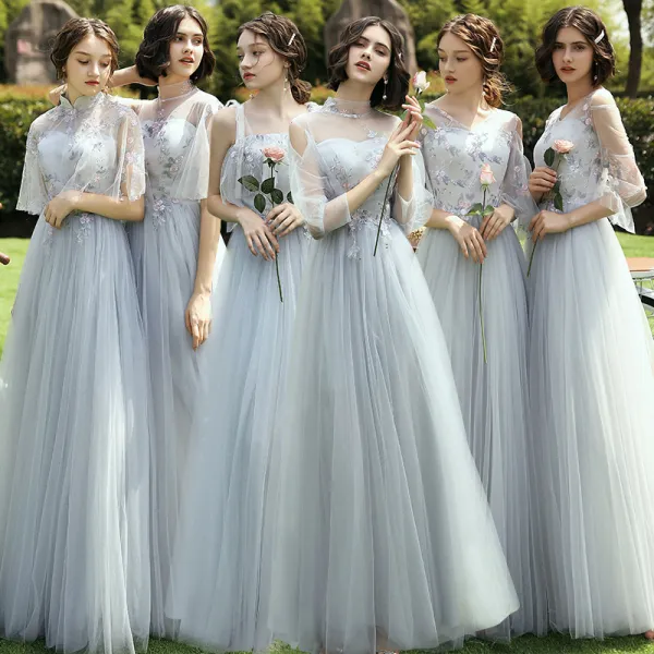 Affordable Grey Bridesmaid Dresses 2021 ...